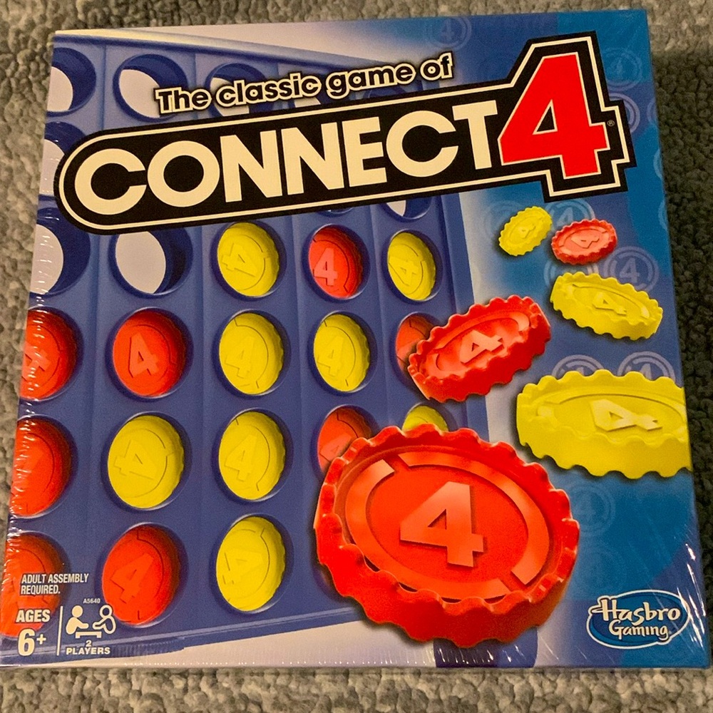 NEW Hasbro Connect 4 Classic Board Game (Ages 6+)